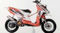 Modifikasi Yamaha X-ride dengan Tongkrongan Berbeda dari Aslinya