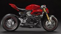 Sosok Ducati 1199 Panigale model superbike Namun Telanjang