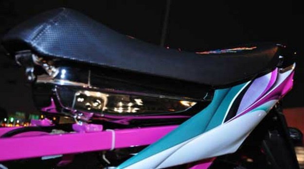 Modifikasi Street Racing Suzuki Satria FU 150, Ingin Tampil Beda