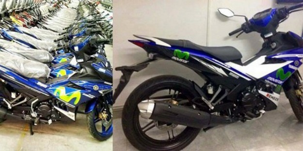 Wujud Terbaru Yamaha Jupiter MX King 150 Dibalut Dengan Livery Tim Movistar Yamaha MotoGP