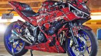 Modifikasi Yamaha YZF-R25, Inspirasi Superhero Asal Amerika "Spiderman"
